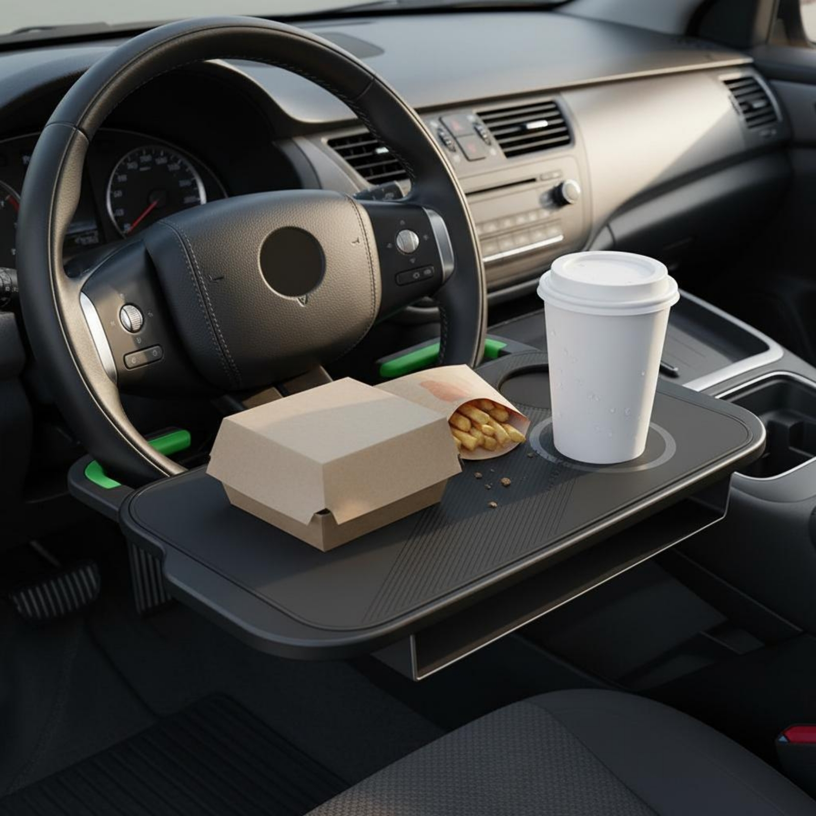 Laptop Accessories Table - Steering Wheel Table Portable Car Food