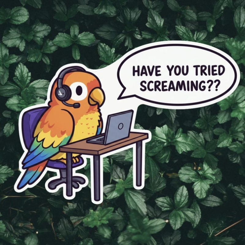 Laptop Accessories Computer - 5pcs HAILUREY Funny Screaming Parrot Tech