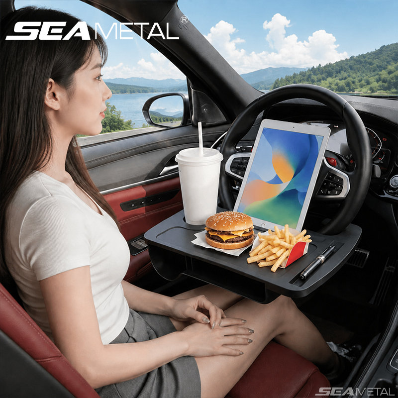 Laptop Accessories Table - SEAMETAL Car Steering Wheel Table Universal