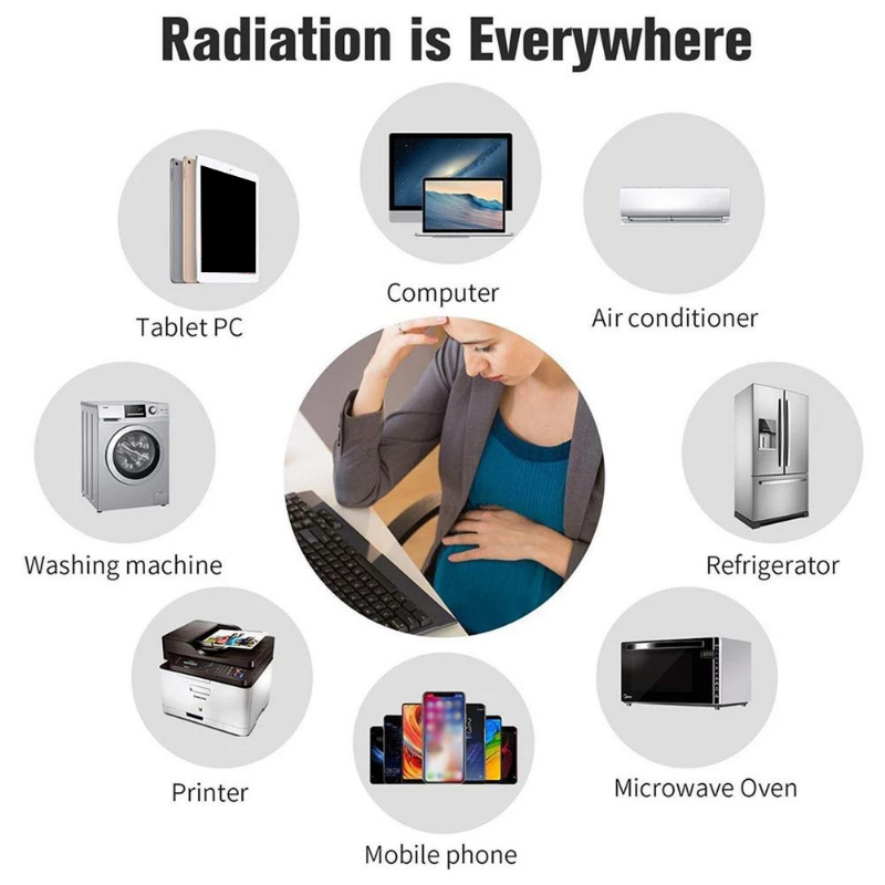 Anti-Radiation Metal Stickers  - Laptop Accessories Protector review and price
