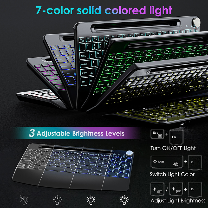 2.4G&Type-C Wireless Keyboard  - Laptop Accessories Combo review and price