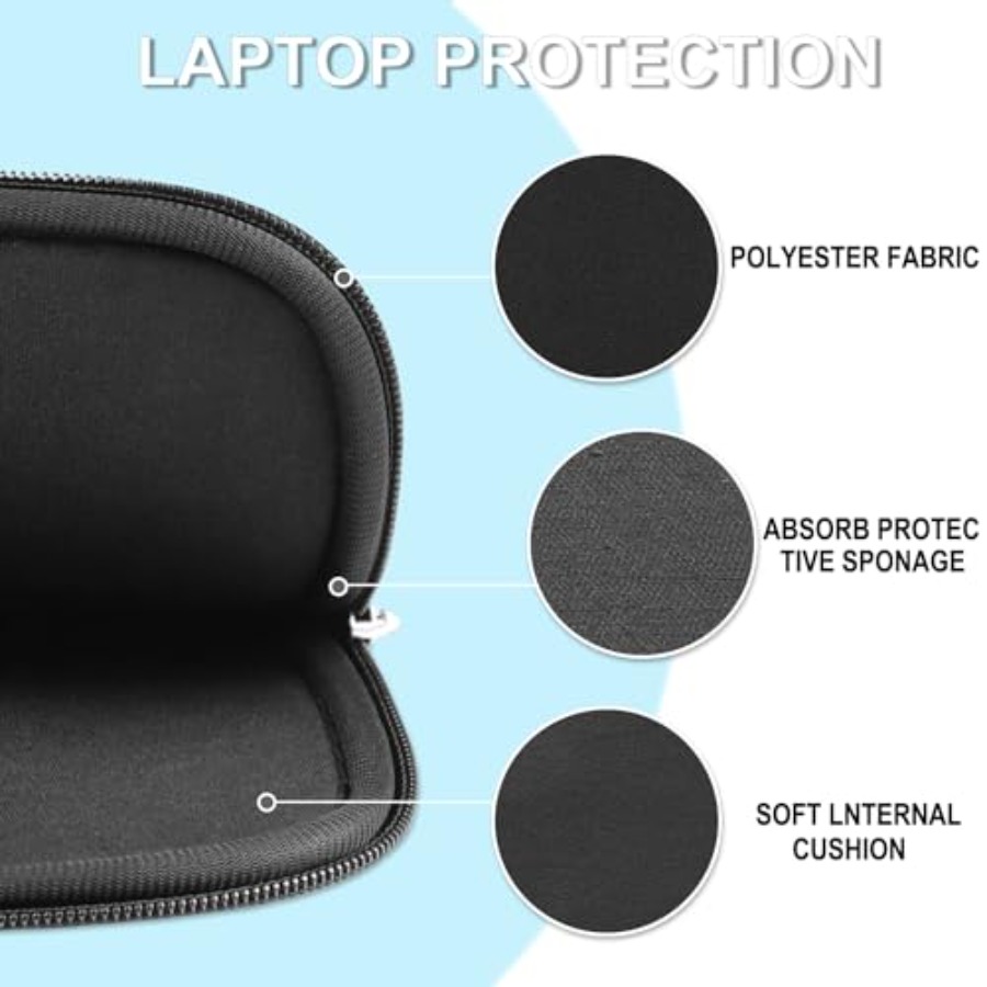 Laptop Sleeve Case, Shockproof - Laptop Accessories Bag For Men review and price