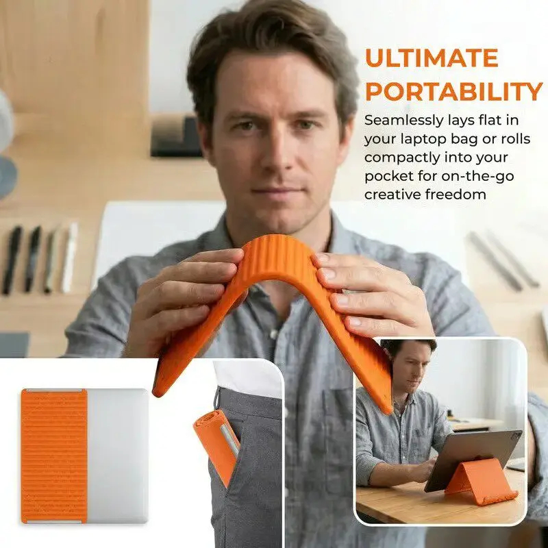Silicone Foldable Phone Stand  - Accessories Laptop review and price