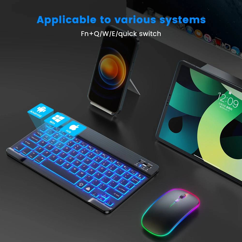 READ YYEAH RGB Backlit Bluetoo - Laptop Accessories Combo review and price