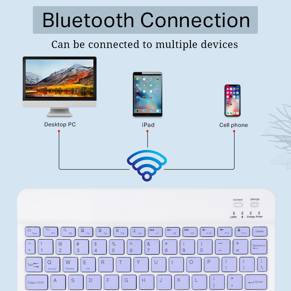 Mini Wireless Keyboard Bluetoo - Laptop Accessories Combo review and price