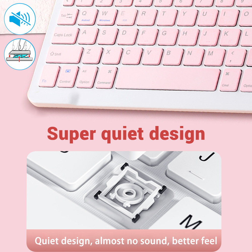 Mini Wireless Keyboard Bluetoo - Laptop Accessories Combo review and price