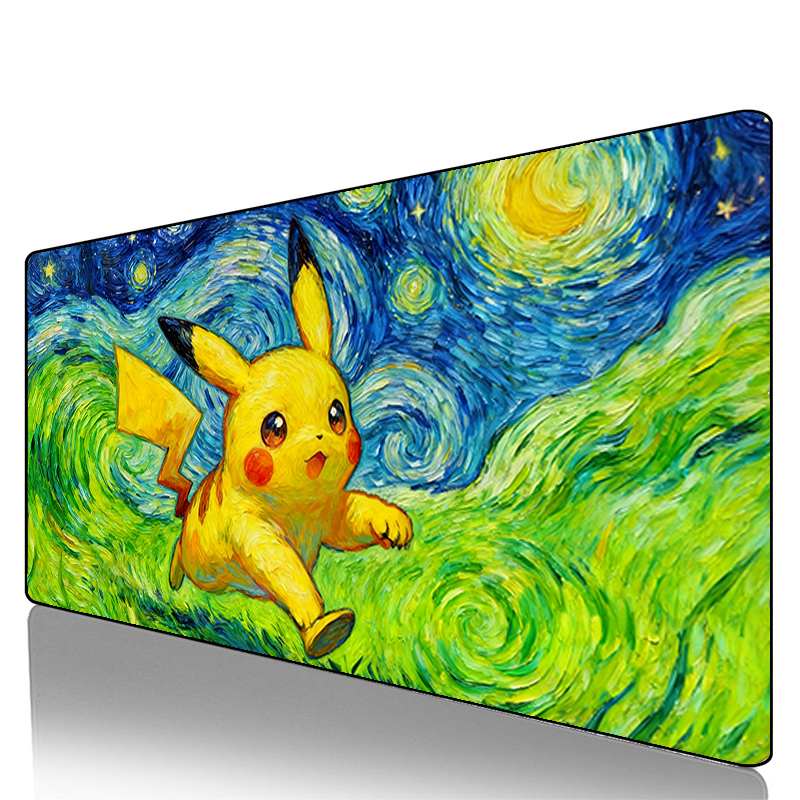 Mouse Pad Pokemon Pikachu Geng - Laptop Accessories Table review and price