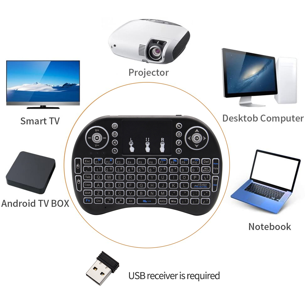 Backlit English Russian French - Laptop Accessories Combo review and price