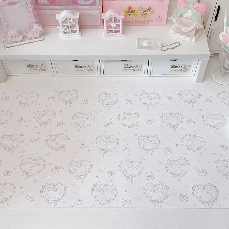 Kawaii Pink Rabbit PU Leather  - Laptop Accessories Pink review and price