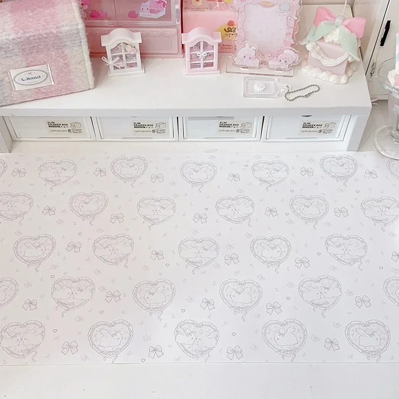 Kawaii Pink Rabbit PU Leather  - Laptop Accessories Pink review and price