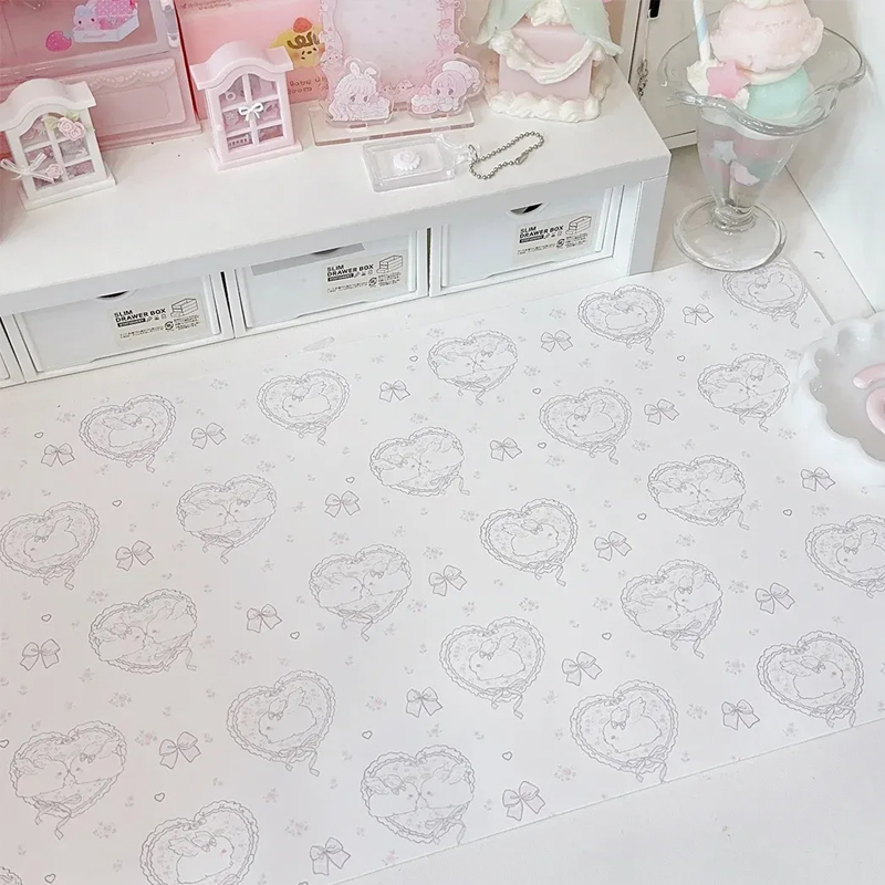Kawaii Pink Rabbit PU Leather  - Laptop Accessories Pink review and price