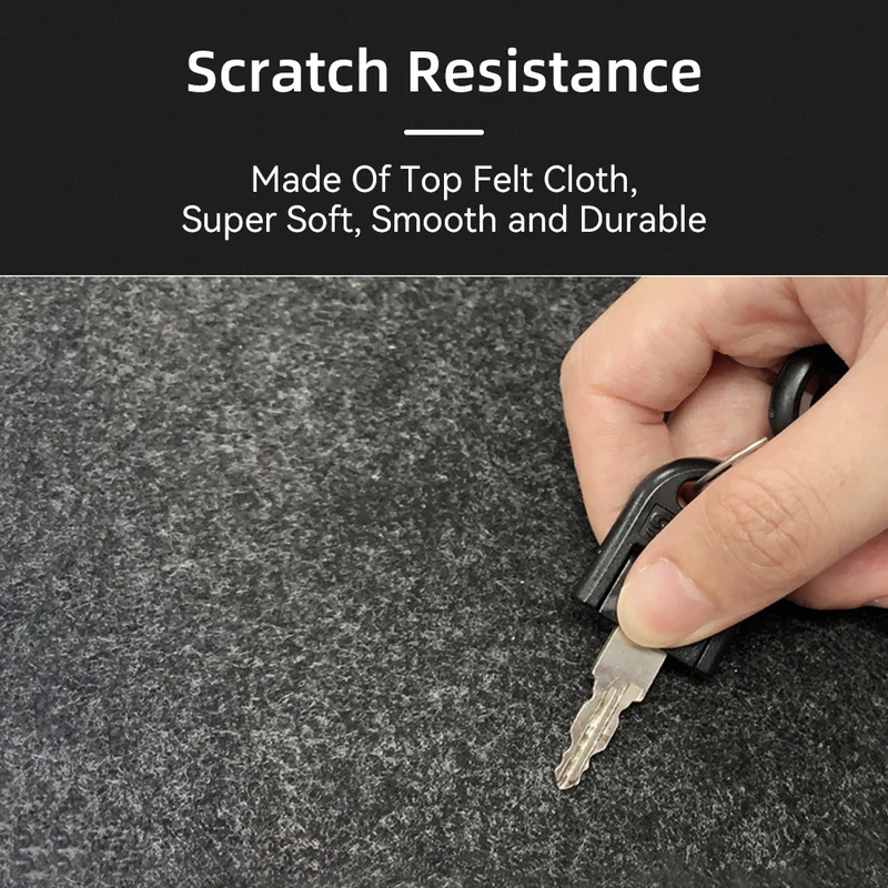 Wool Felt Mouse Pad Office Com - Laptop Accessories Protector review and price