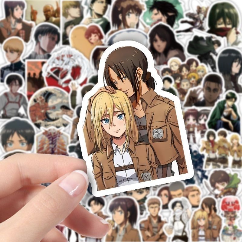 60Pcs Attack on Titan Anime St - Accessories Laptop review and price