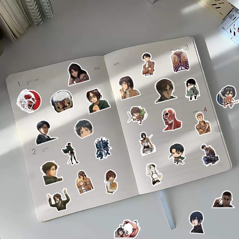 60Pcs Attack on Titan Anime St - Accessories Laptop review and price