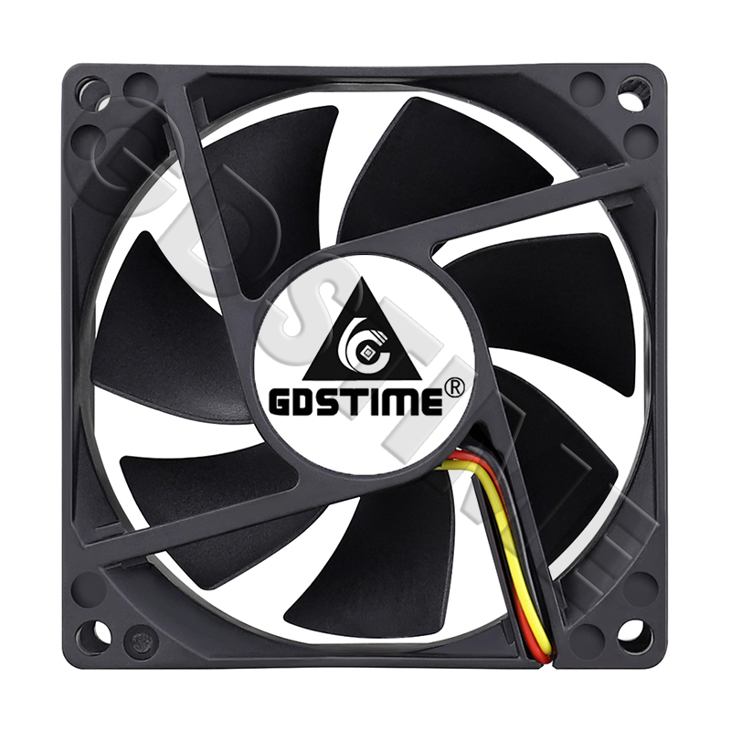 Gdstime DC 5V 12V 24V Fan 80mm - Laptop Accessories Computer review and price