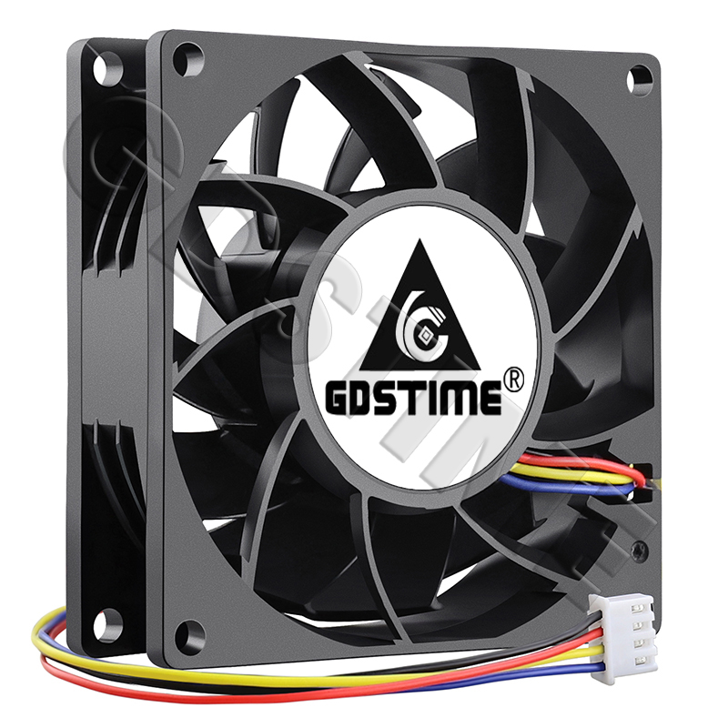 Gdstime DC 5V 12V 24V Fan 80mm - Laptop Accessories Computer review and price