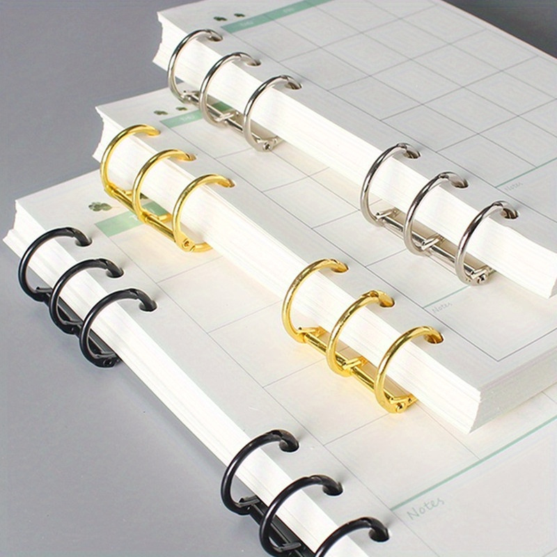 10pcs Metal Loose Leaf Book Bi - Laptop Accessories For Office review and price