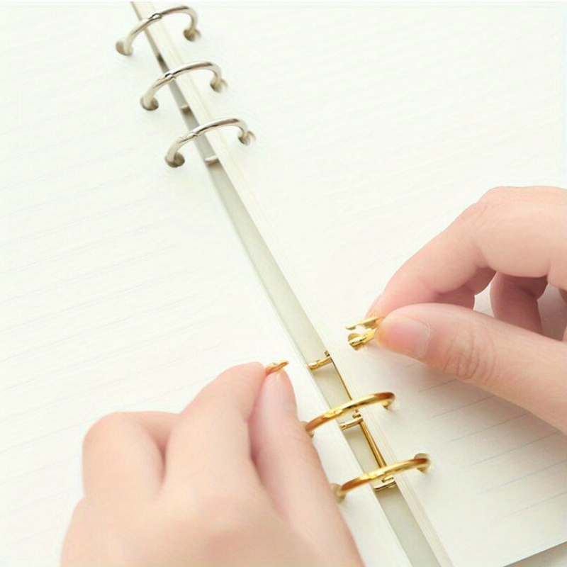10pcs Metal Loose Leaf Book Bi - Laptop Accessories For Office review and price