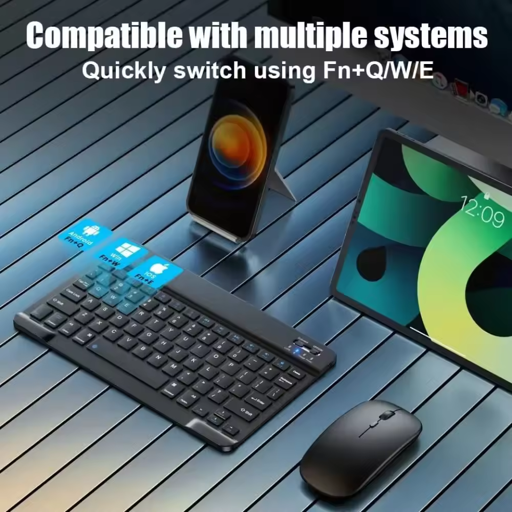 Bluetooth Wireless Keyboard Mo - Laptop Accessories Combo review and price