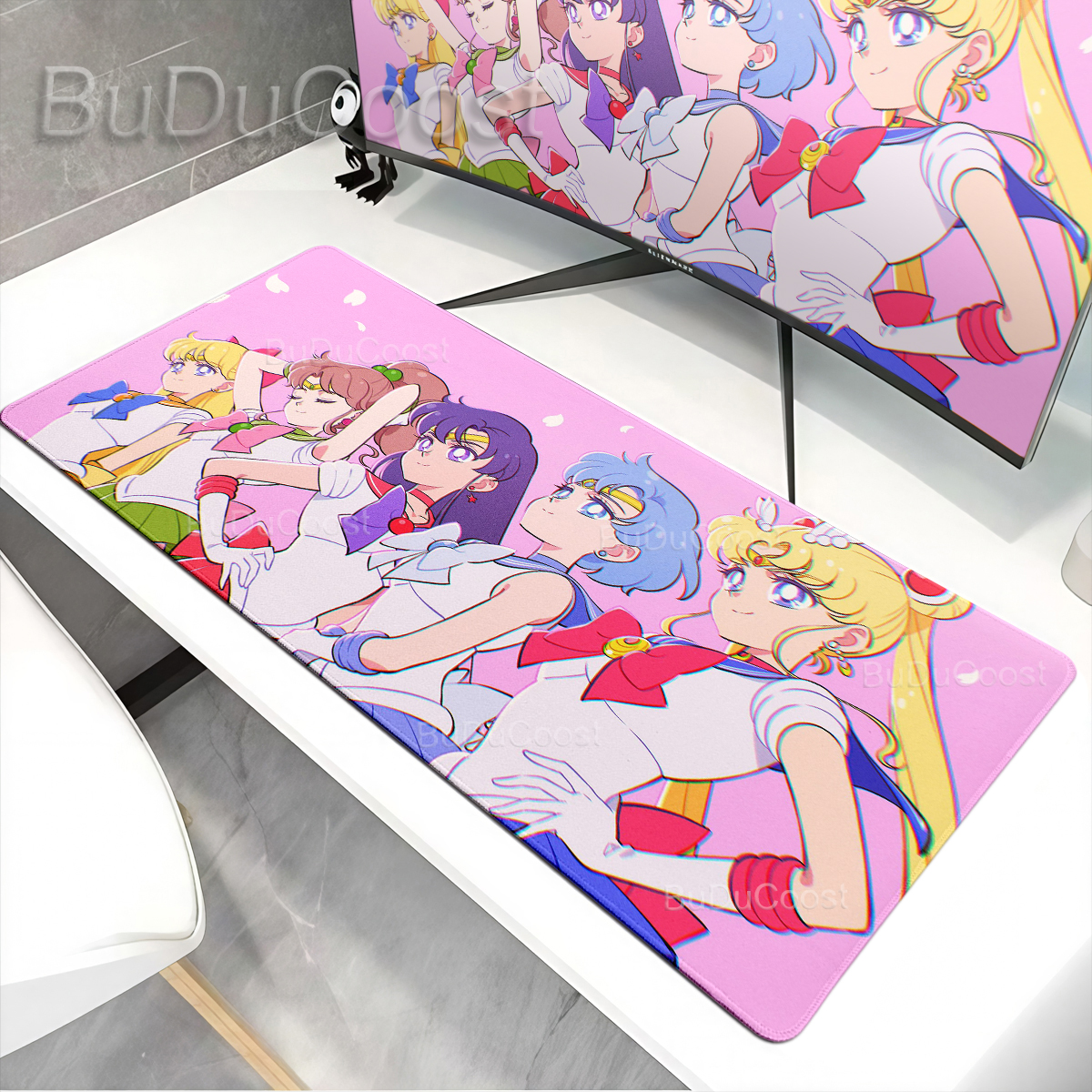 XXL Sailor Moon Cute Pink Anim - Laptop Accessories Pink review and price