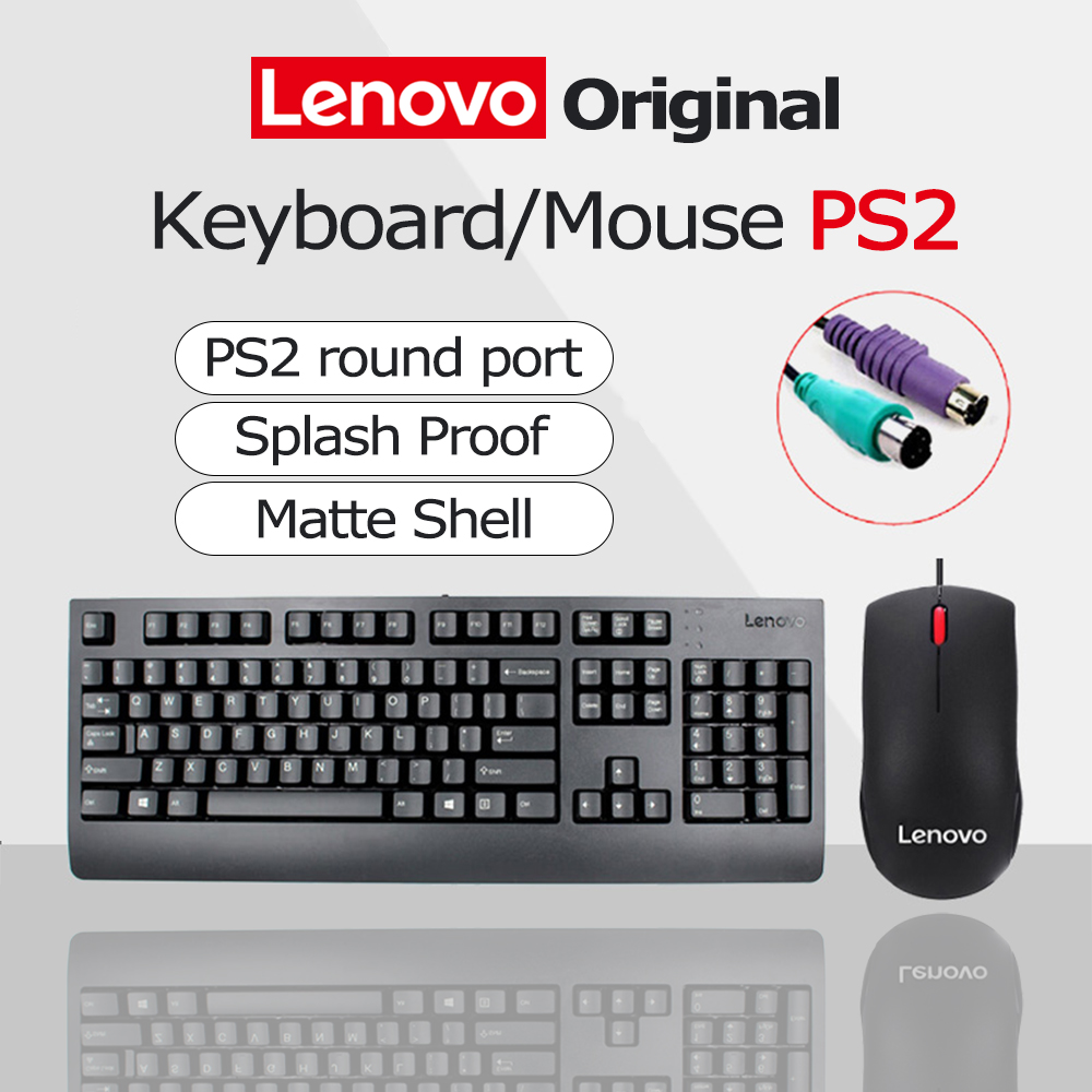 Lenovo keyboard Mouse PS/2 Rou - Laptop Accessories Combo review and price