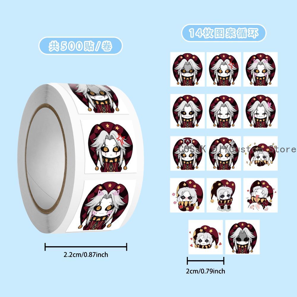 500Pc/Roll Anime Pierrot The F - Accessories Laptop review and price