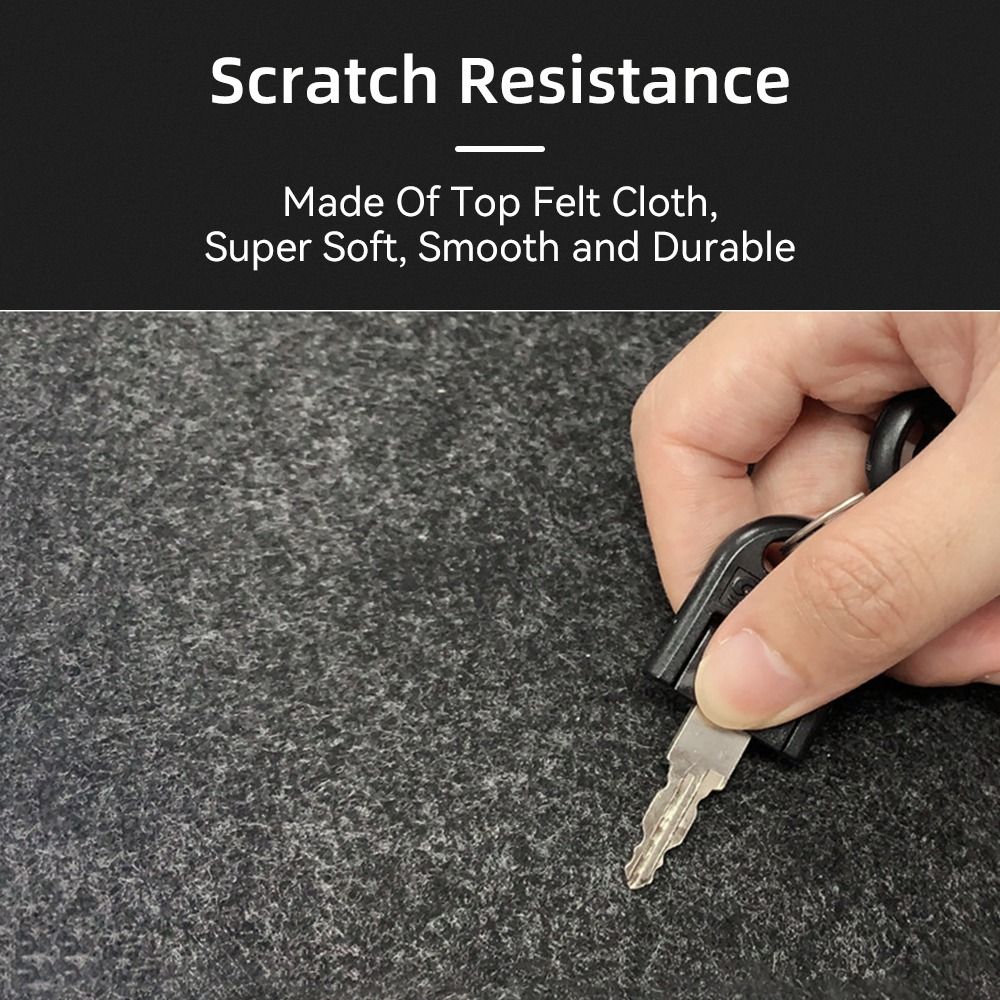 Large Wool Felt Mouse Pad Home - Laptop Accessories Protector review and price