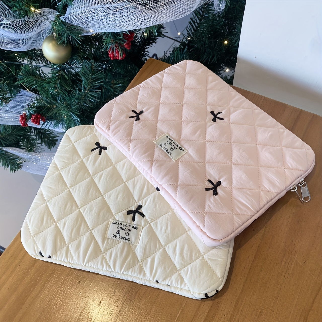 Cute Bow Graphic Laptop Bag Ta - Xiaomi Laptop Accessories review and price