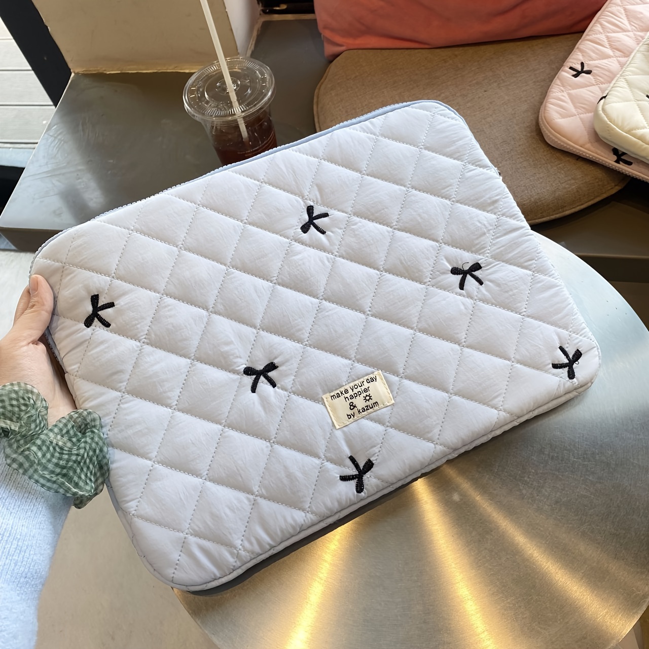 Cute Bow Graphic Laptop Bag Ta - Xiaomi Laptop Accessories review and price