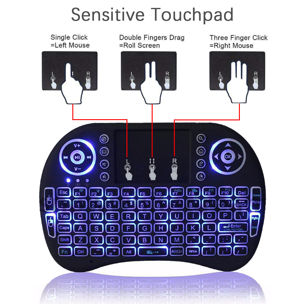 2.4G Air Mouse with Touchpad K - Laptop Accessories Combo review and price