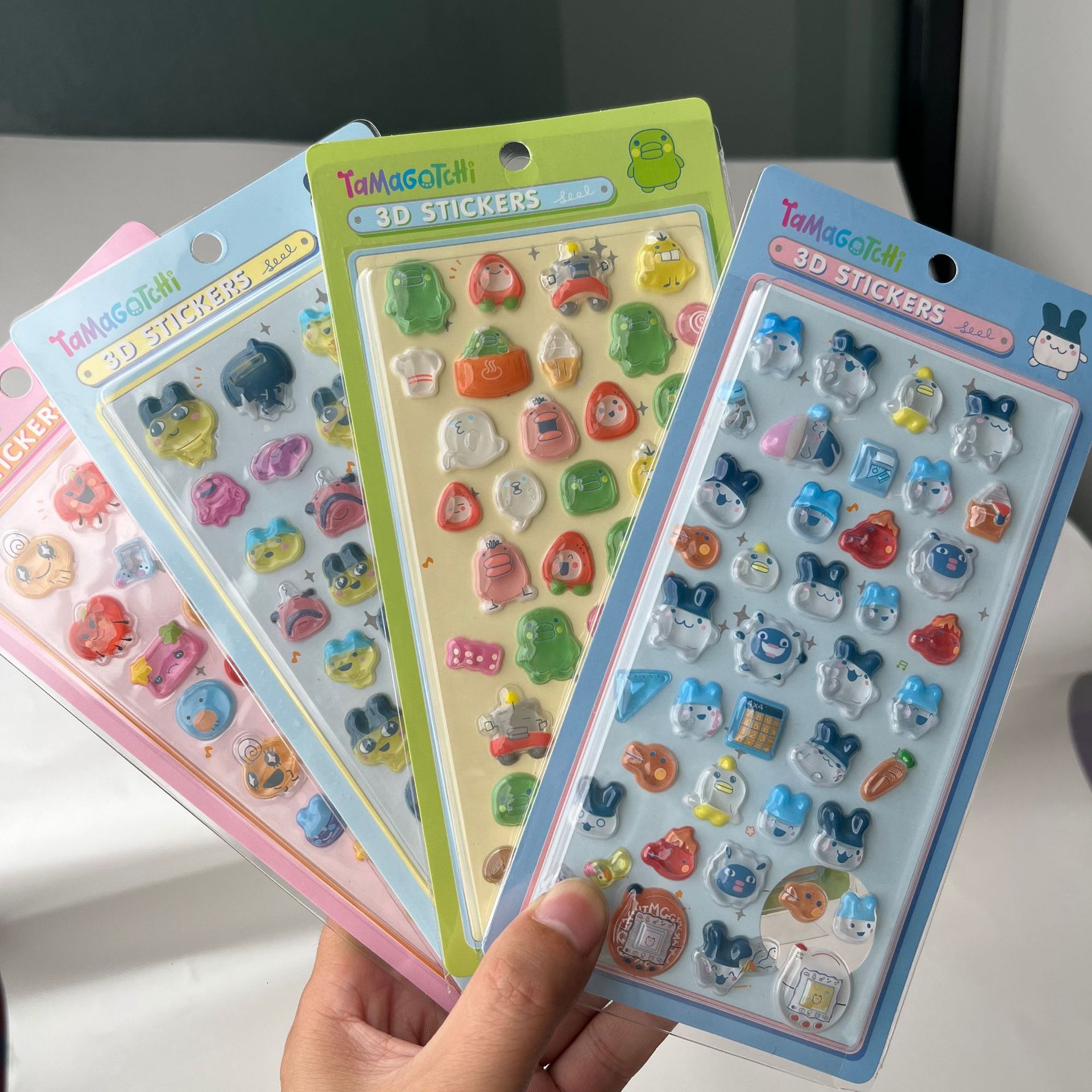 Cute Tamagotchi 3D Puffy Stick - Laptop Accessories Stickers review and price
