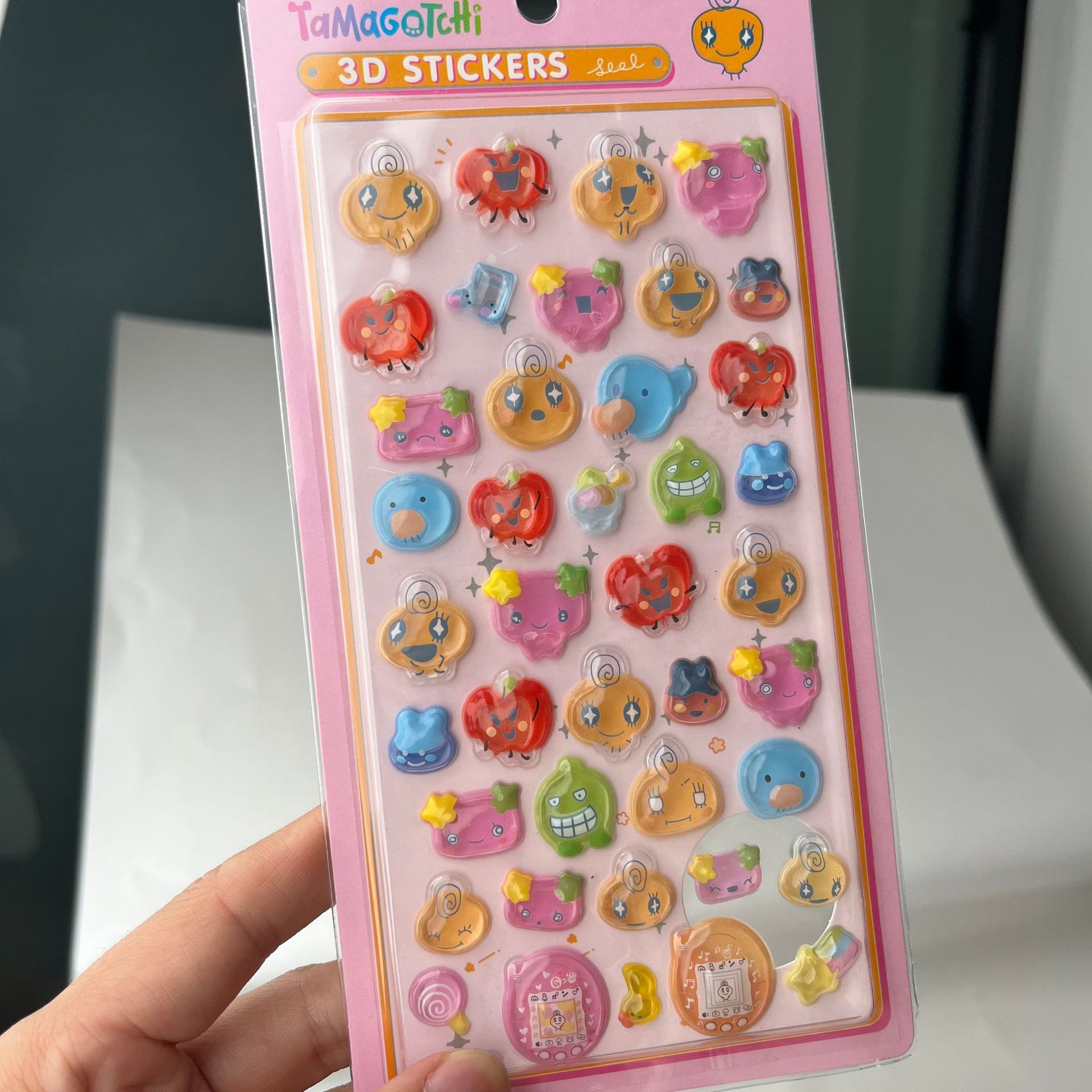 Cute Tamagotchi 3D Puffy Stick - Laptop Accessories Stickers review and price