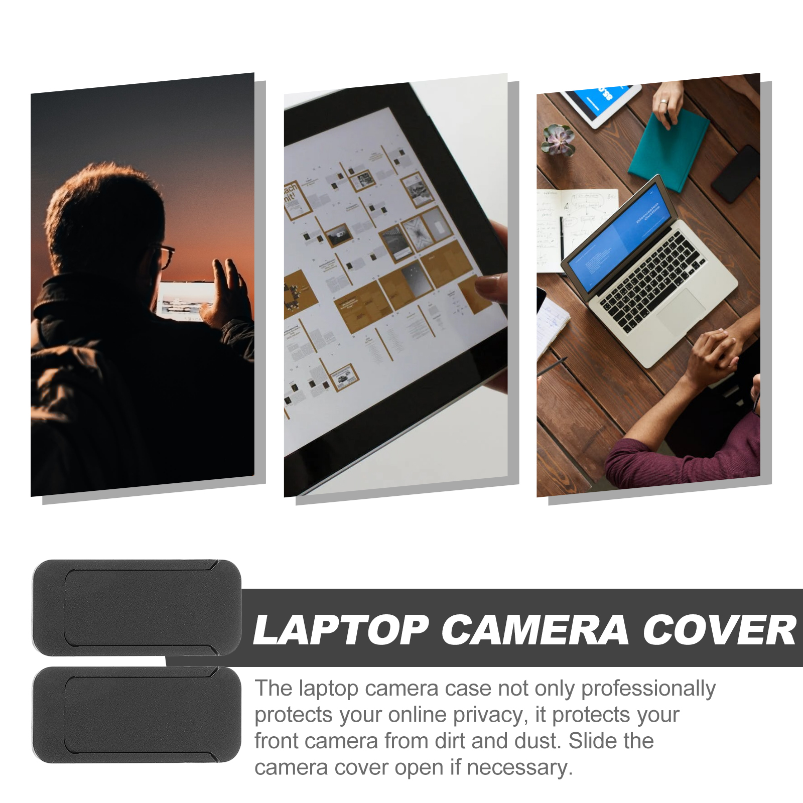 Black Webcam Privacy Lens Prot - Laptop Accessories Protector review and price
