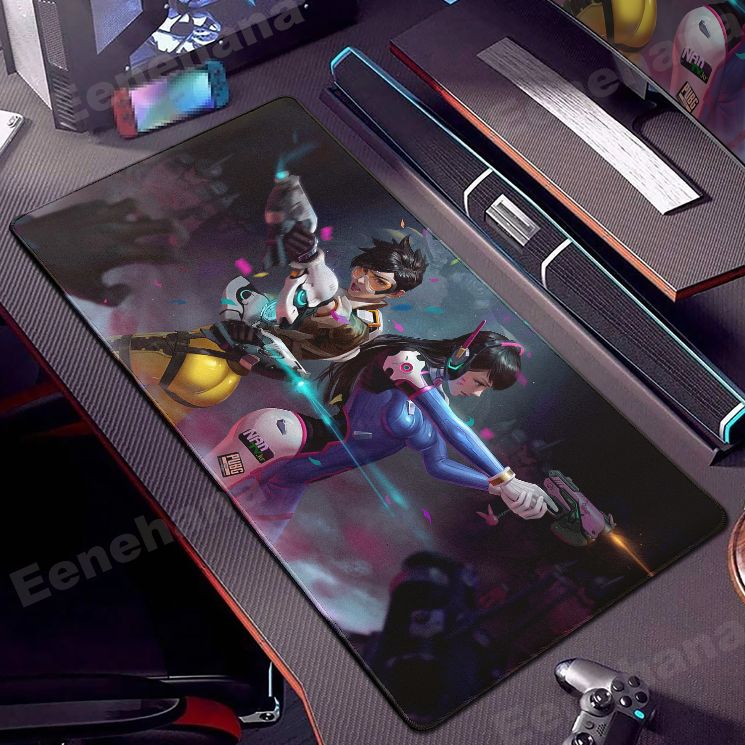 Large Overwatch PC Gamer Cabin - Laptop Accessories Pink review and price