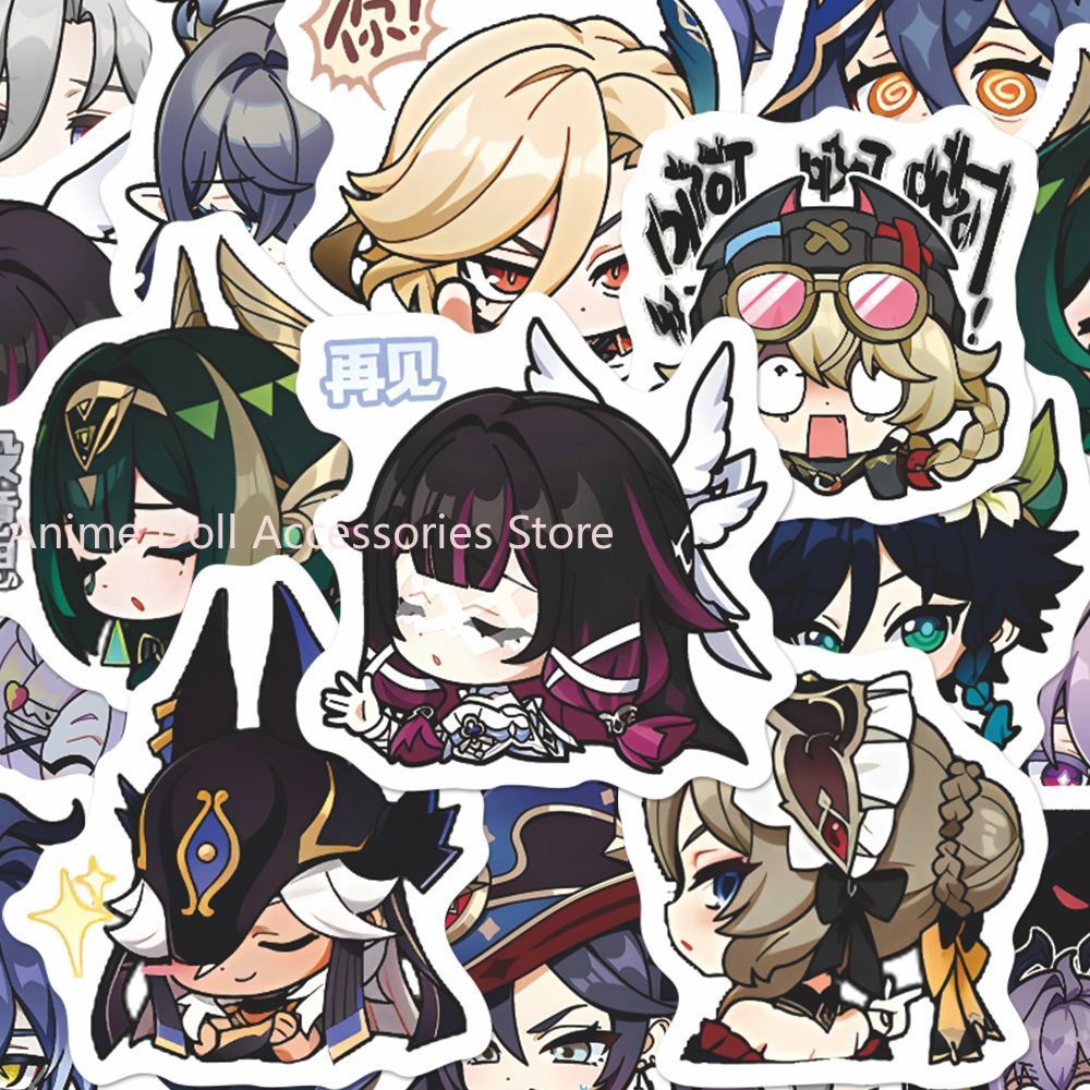 64PCS Genshin Impact Moon Maid - Accessories Laptop review and price