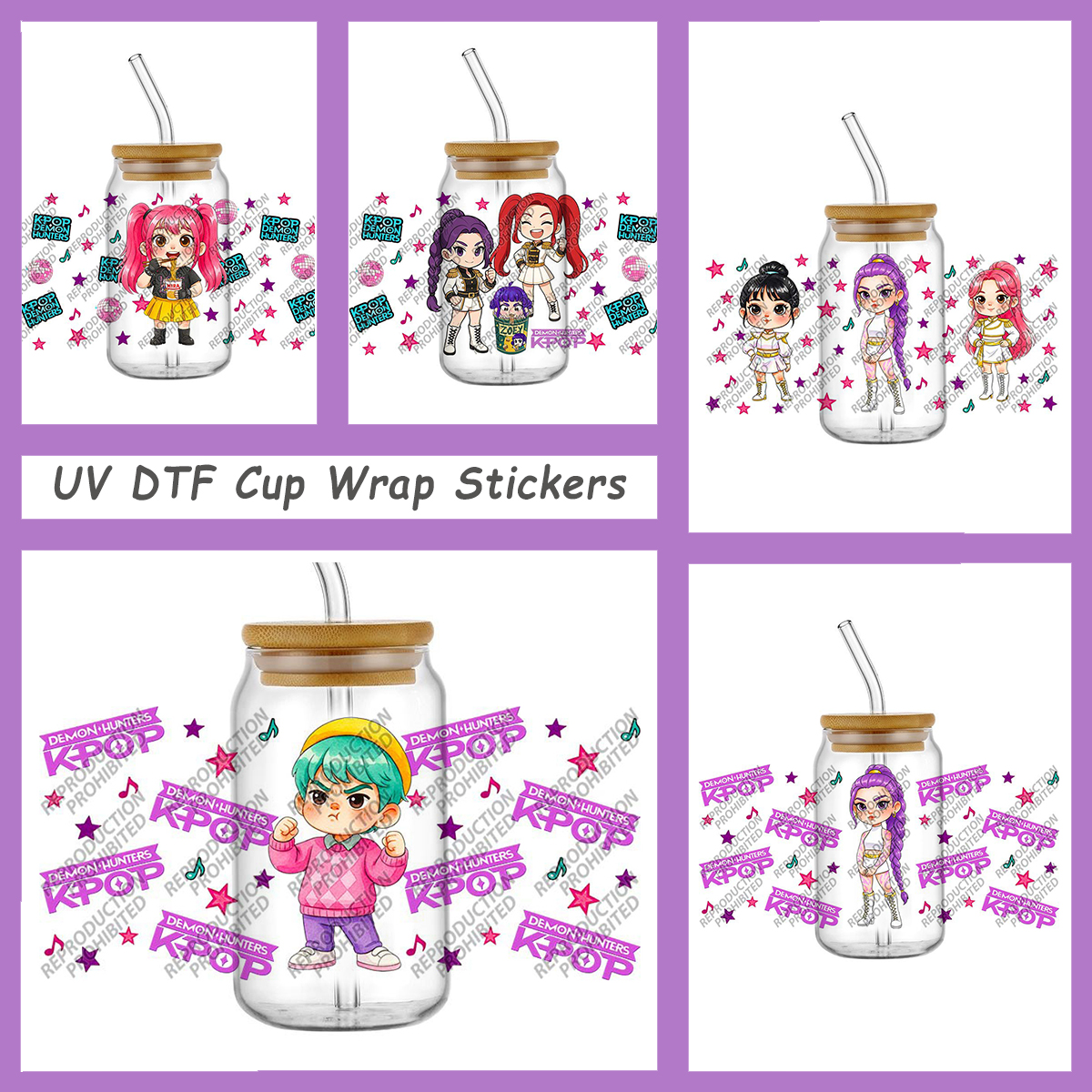 K-POP Vibes Collection 16oz Li - Laptop Accessories Stickers review and price