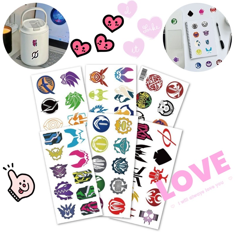 60 Sheets Kamen Rider Logo Sti - Accessories Laptop review and price
