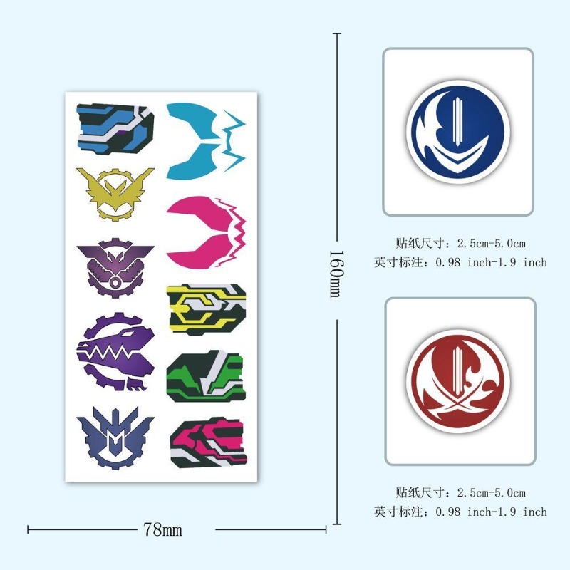 60 Sheets Kamen Rider Logo Sti - Accessories Laptop review and price